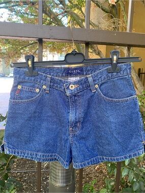 GUESS Vintage Blue Denim Jean Shorts